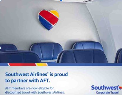 Texas Aft :benefit Spotlight: Southwest Airlines Savings - Texas Aft