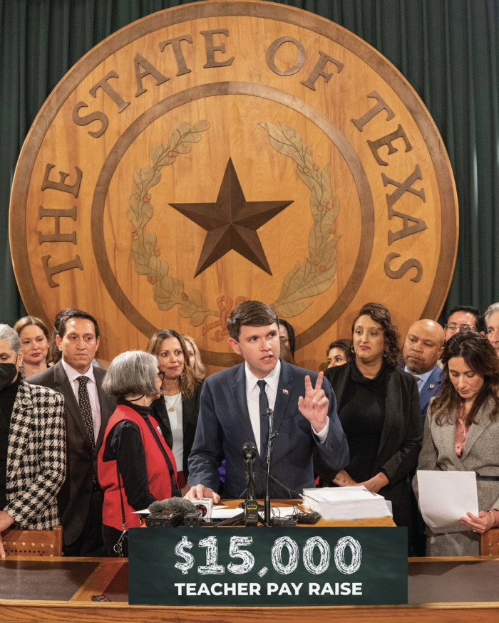 Texas AFT Good Bills of the Week Rep. Talarico Announces Bill to Give